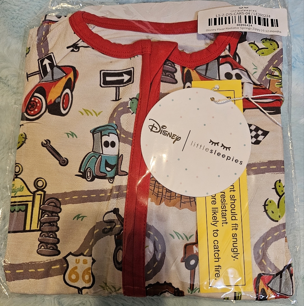 Disney Little Sleepies Cars Pajama Set